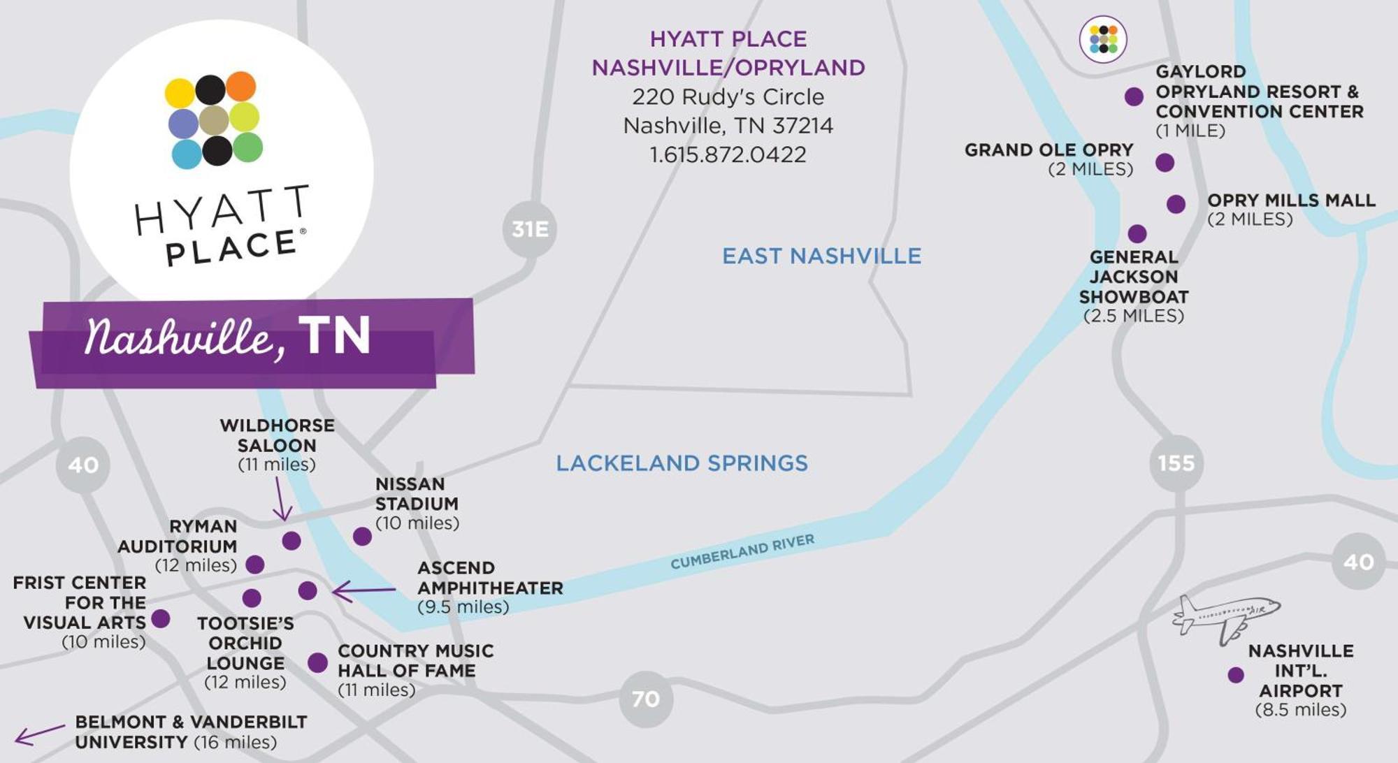 Hyatt Place Nashville Opryland Exterior photo